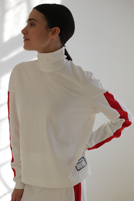 Бадлон slim из трикотажного джерси