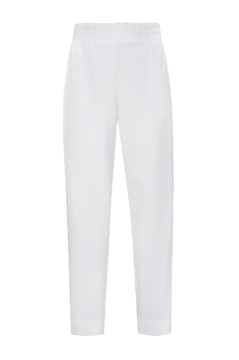 Брюки укороченные из трикотажного джерси