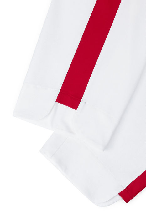 Брюки укороченные из трикотажного джерси