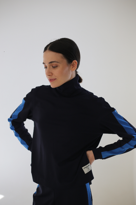 Бадлон slim из трикотажного джерси