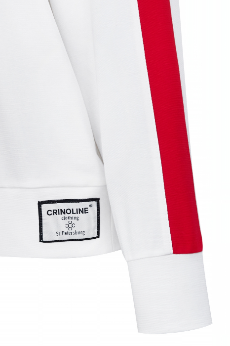 Свитшот slim из трикотажного джерси