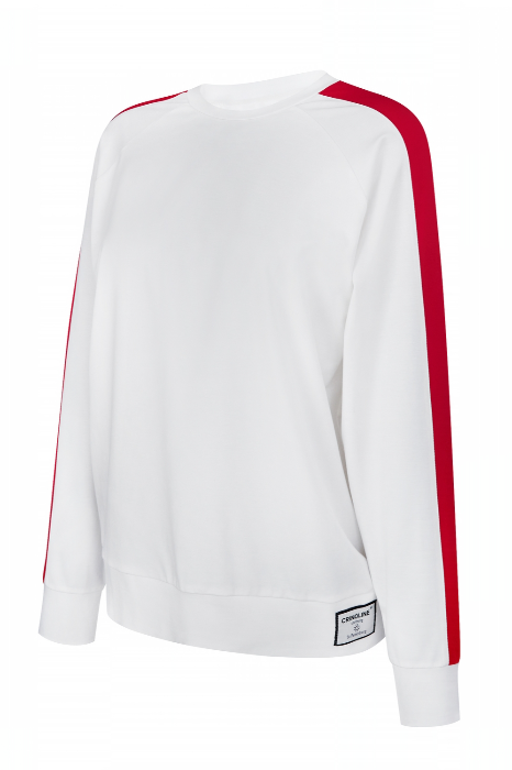 Свитшот slim из трикотажного джерси