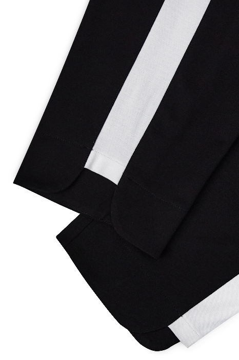 Брюки укороченные из трикотажного джерси