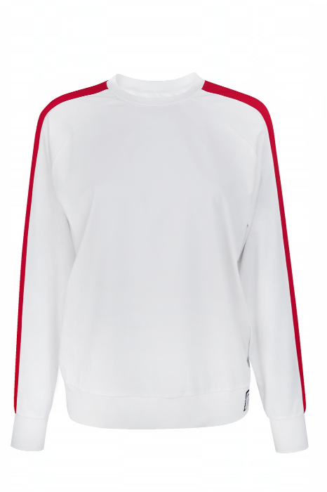 Свитшот slim из трикотажного джерси