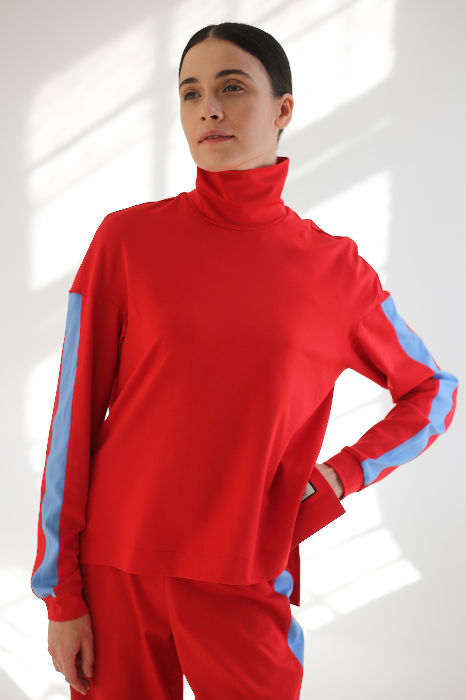 Бадлон slim из трикотажного джерси