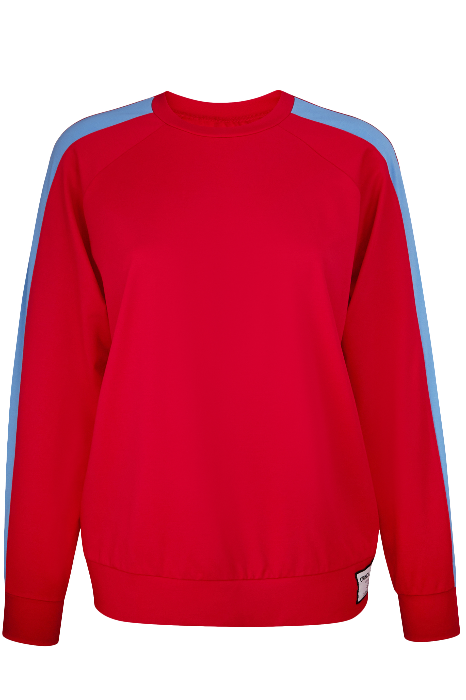 Свитшот slim из трикотажного джерси