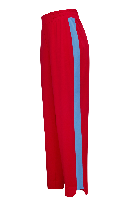 Брюки укороченные из трикотажного джерси