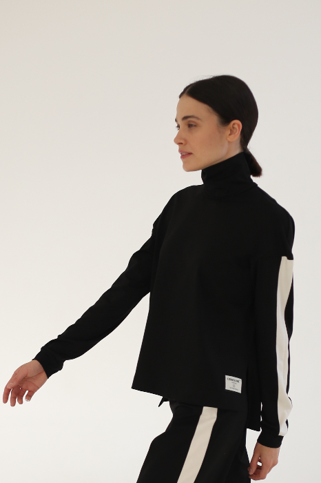 Бадлон slim из трикотажного джерси