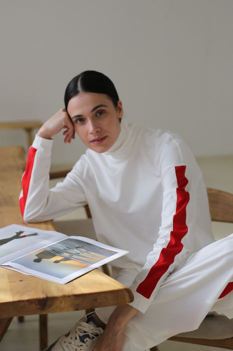 Бадлон slim из трикотажного джерси