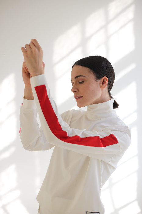 Бадлон slim из трикотажного джерси