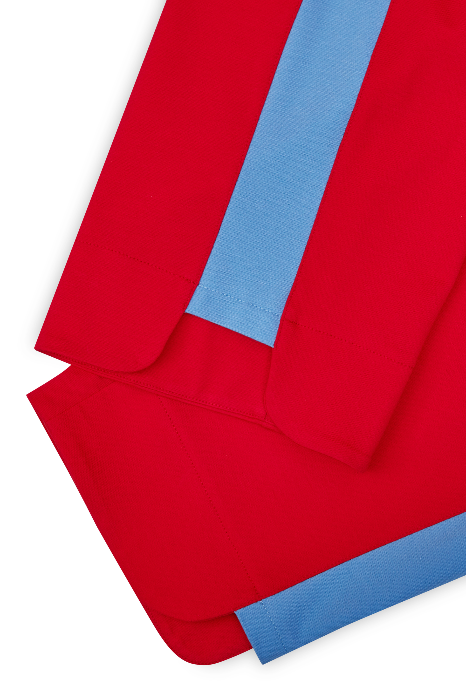 Брюки укороченные из трикотажного джерси