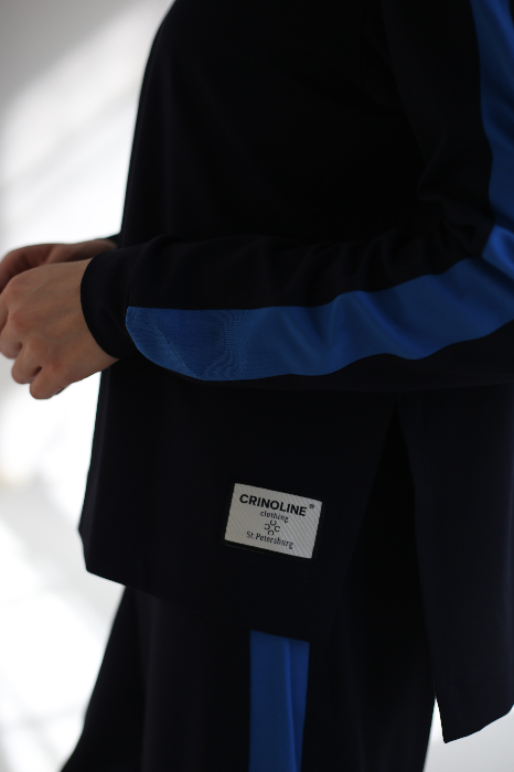 Бадлон slim из трикотажного джерси