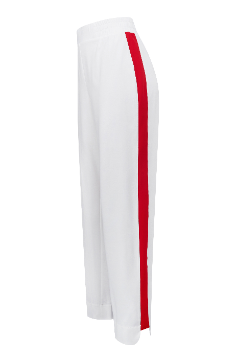 Брюки укороченные из трикотажного джерси