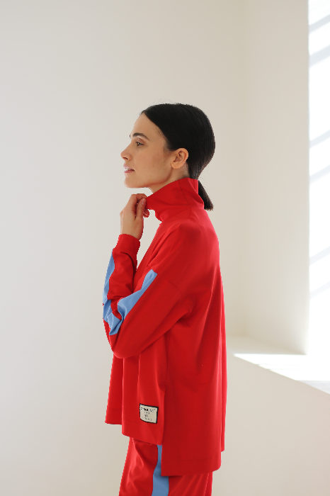 Бадлон slim из трикотажного джерси