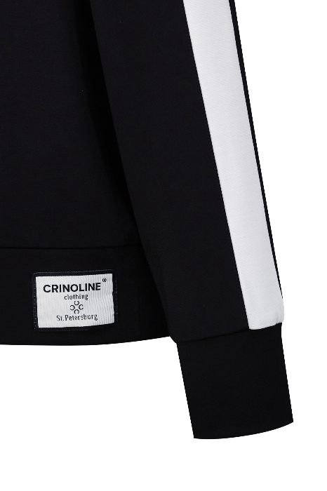 Свитшот slim из трикотажного джерси