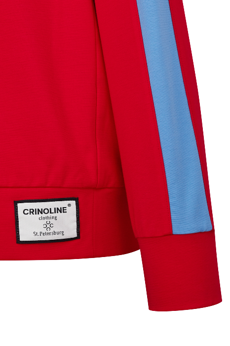 Свитшот slim из трикотажного джерси