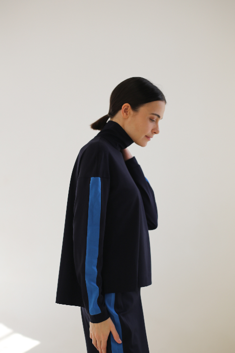 Бадлон slim из трикотажного джерси